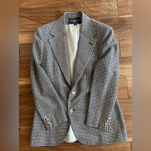Vintage Ralph Lauren Houndstooth Blazer